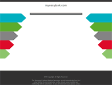 Tablet Screenshot of myeasytask.com